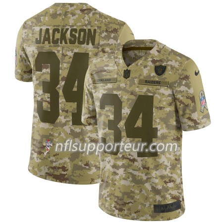 Maillot Homme Oakland Raiders Antonio Brown 84 Nike Salute to Service
